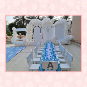 Balloons Decorations White (3 meters)