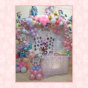 Balloons Arrangements Unicorn Designs 5 Meters